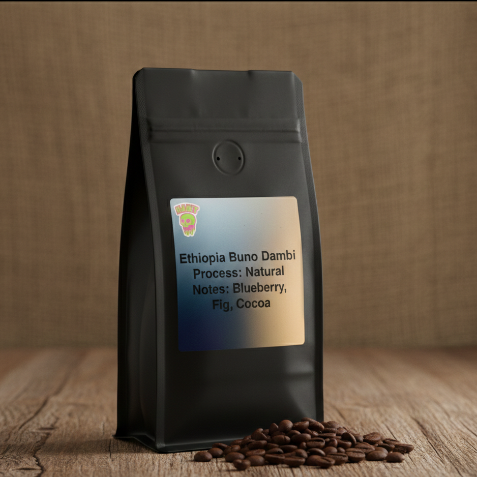 Ethiopia Buno Dambi Natural Roasted Coffee